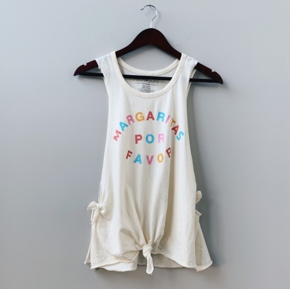 Fifth Sun Target Margaritas Por Favor Tank Top
